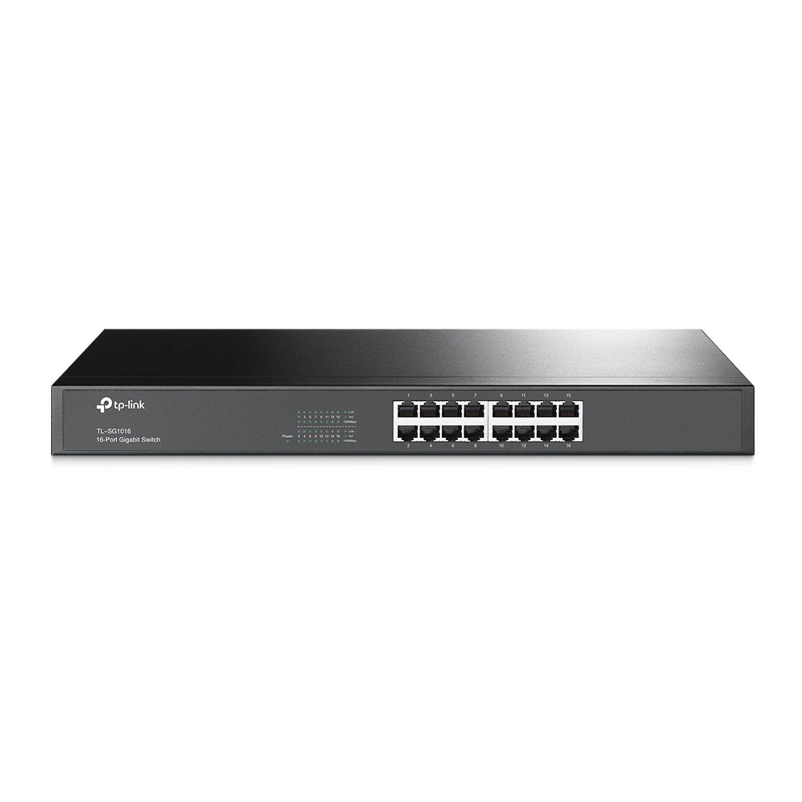 TP-Link TL-SG1016 16-Port Metal Gigabit Rackmount Switch Unmanaged TP-Link TL-SG1016 16-Port Metal Gigabit Rackmount Switch Unmanaged